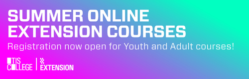 Link to summer online Extension courses