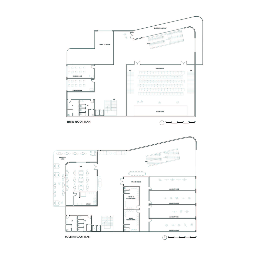 Studio 5 Floor Plans (3 and 4)