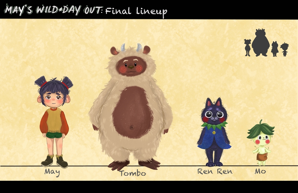 May's Wild Day Out Character lineup