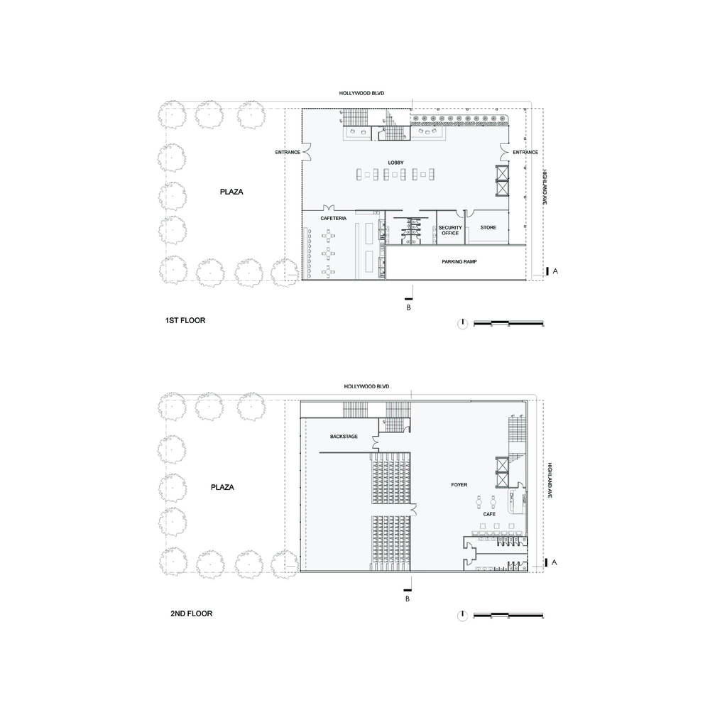 1st and 2nd floor Plan
