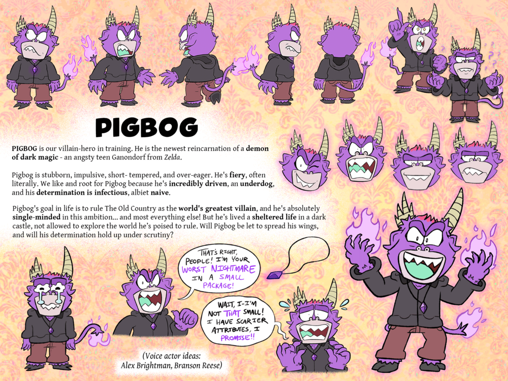 Character Page - Pigbog