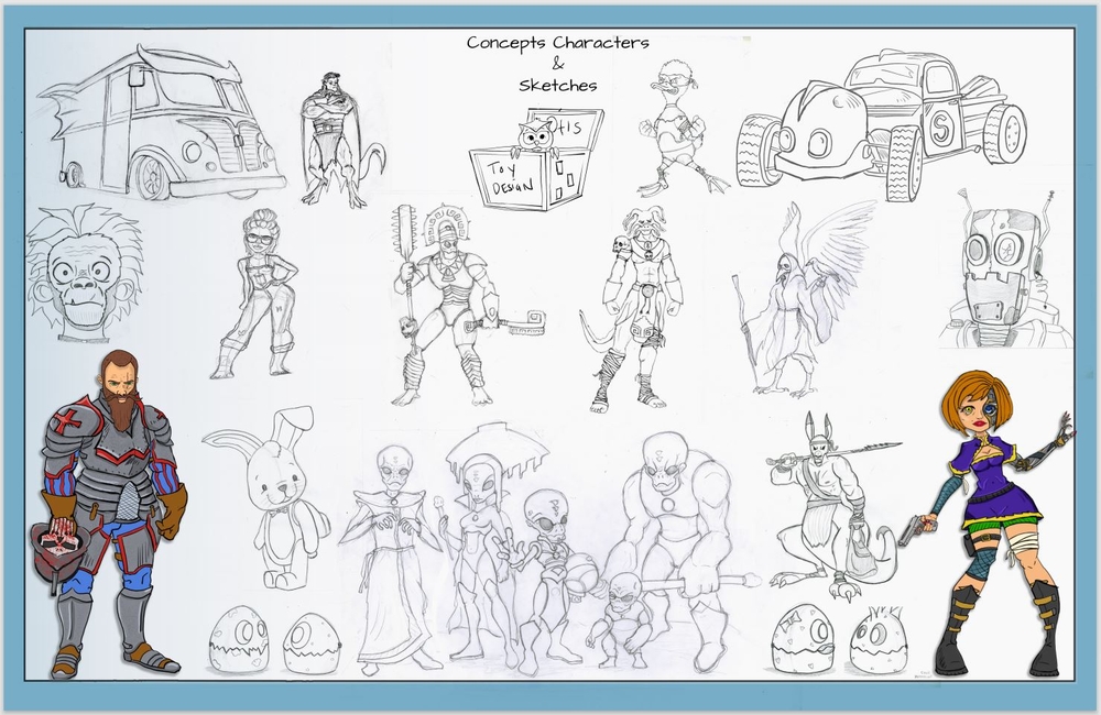 Concepts and Sketches