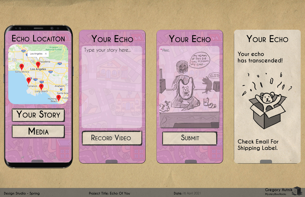 Echo Of You Augmented Reality App