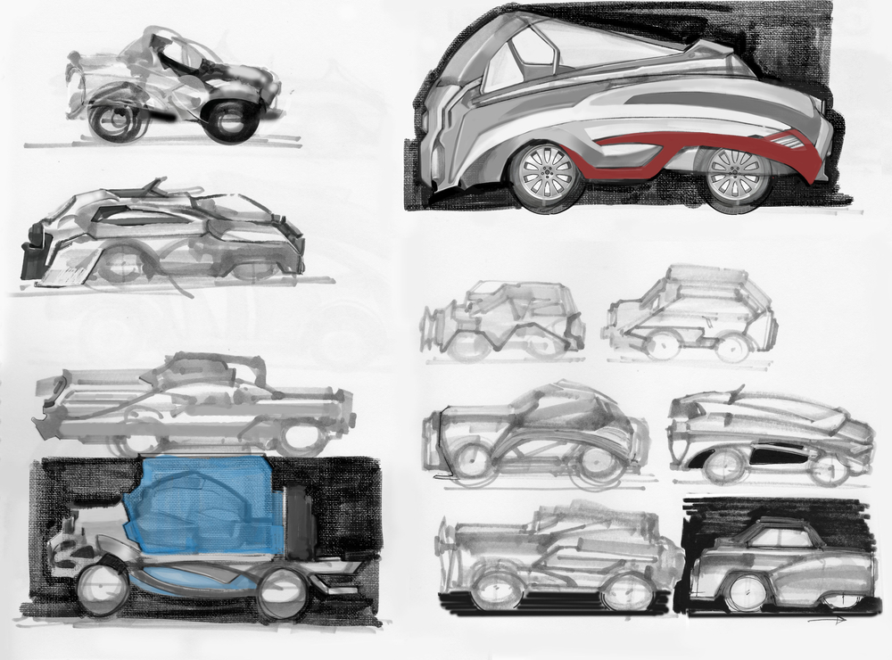 Car Concept sketches
