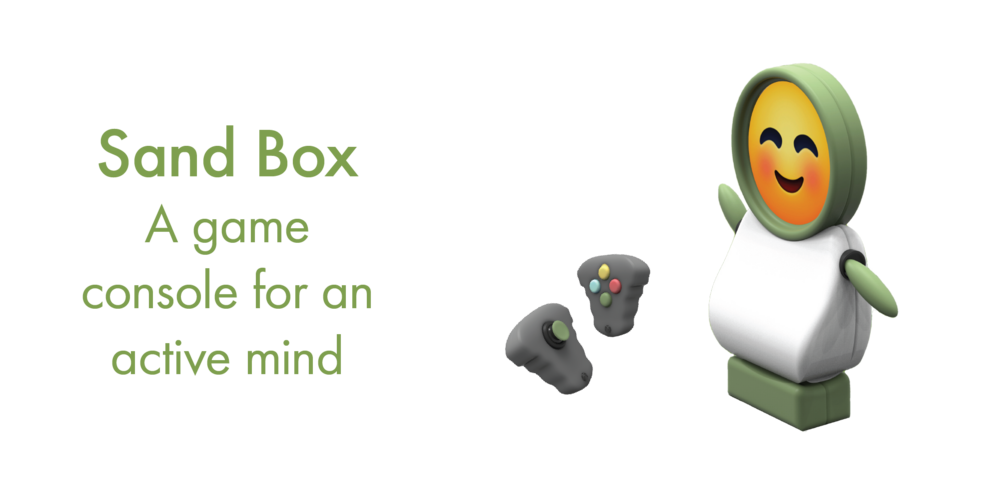 Sand Box- A game console for an active mind