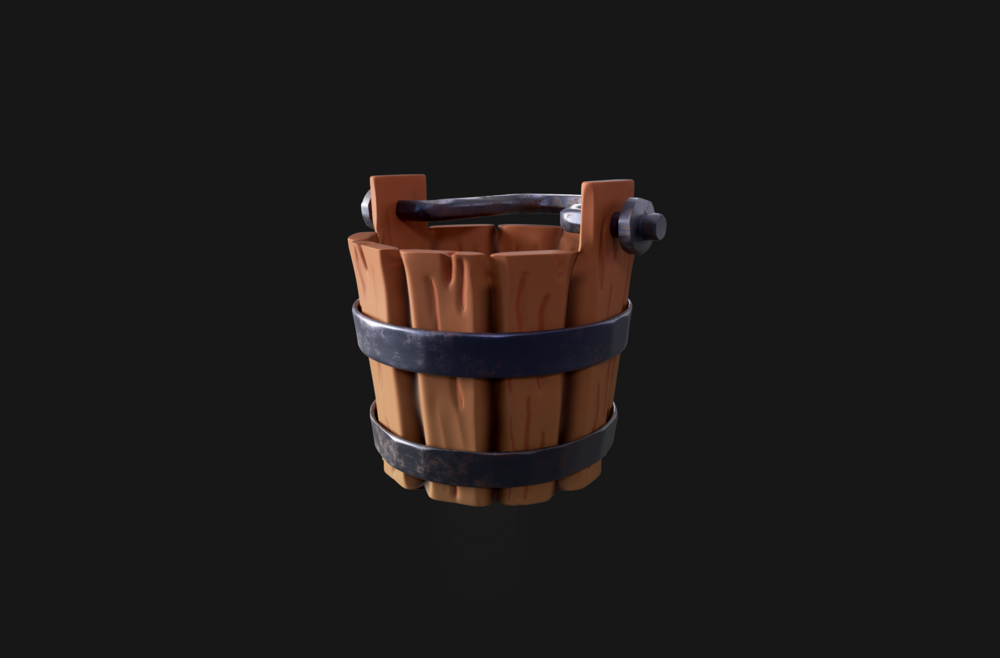 Prop Set: Stylized Bucket - 01