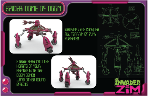 Invader Zim Spider Dome of Doom: page 2