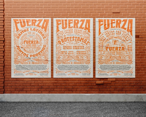 Fuerza Immigrant Protest Posters
