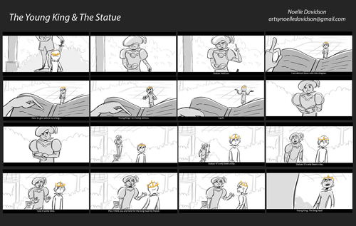 The Young King & The Statue Page 2