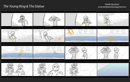 The Young King & The Statue Page 3