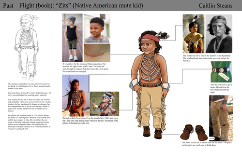 Past: Mute Native American Boy