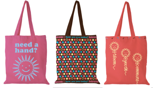 Bloom Youth Commune Tote Bags