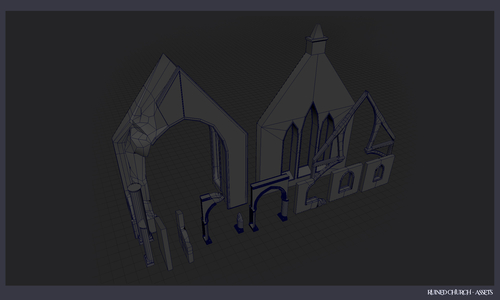 Ruined Church Assets